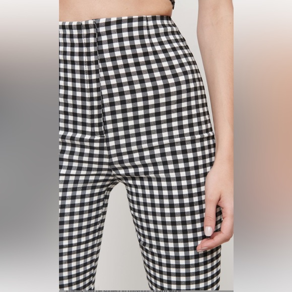 Dynamite Grace High-Rise Gingham Pant and Crop Top, BNWT - Picture 3 of 16